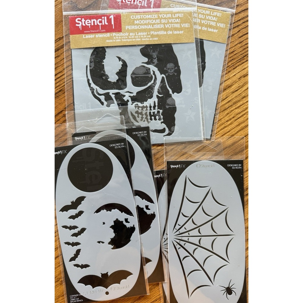 Lot of Halloween Stencils - NEW